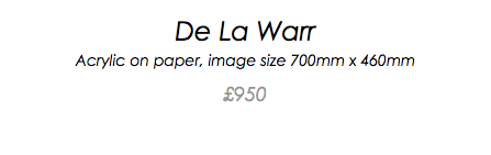 De La Warr Acrylic on paper, image size 700mm x 460mm £950 
